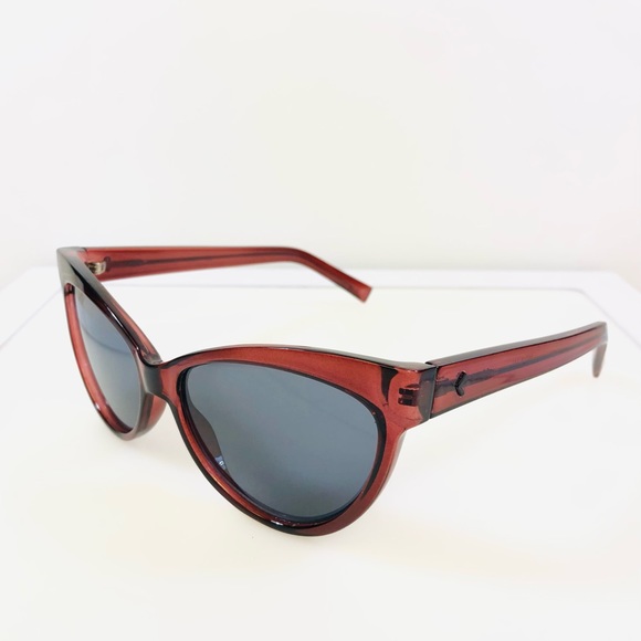 Women’s Kendall and Kylie Cat-Eye Merlot Fashion Sunglasses - Picture 6 of 7
